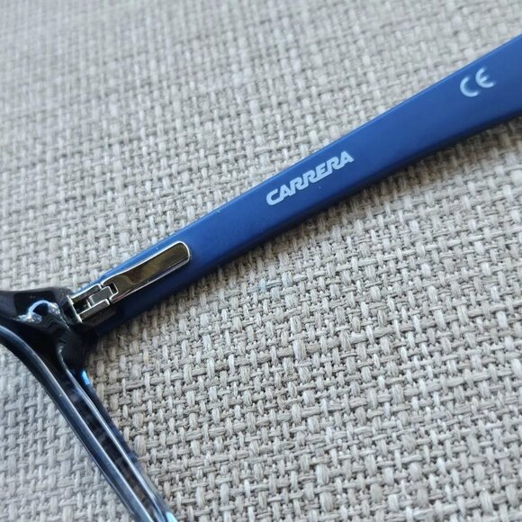 Carrera Men Glasses Frame Blue 5546/V IPR 145 52[]16 Eyeglasses Full Rim Frame - Picture 11 of 12